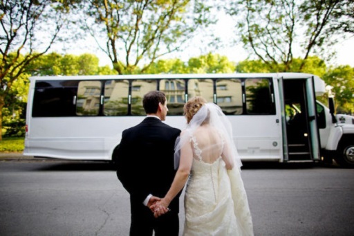 wedding bus rental