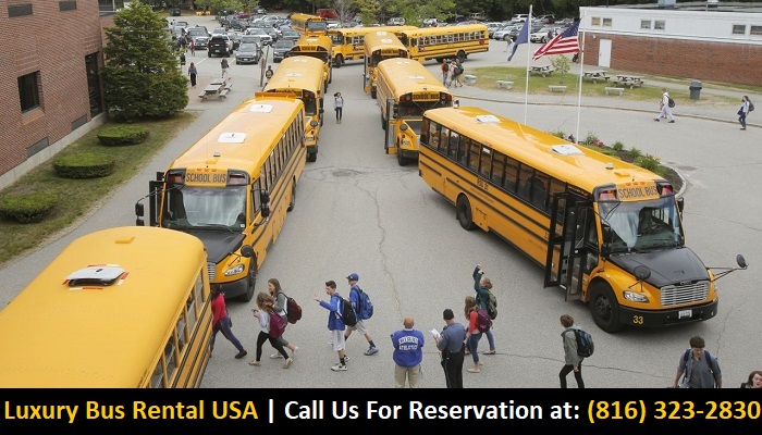 rent a school bus for a party near me