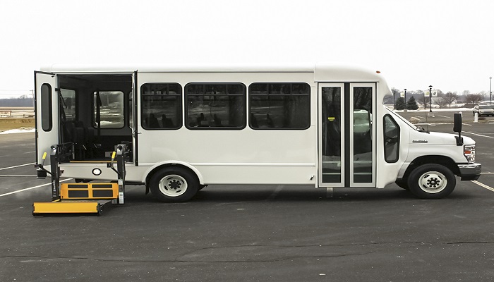 handicap accessible bus rental