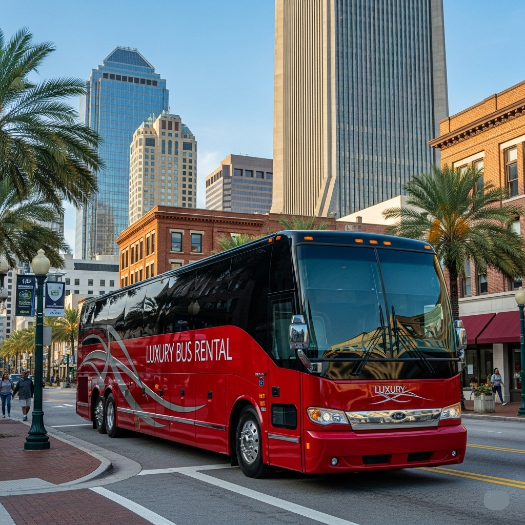 charter bus rental jacksonville fl
