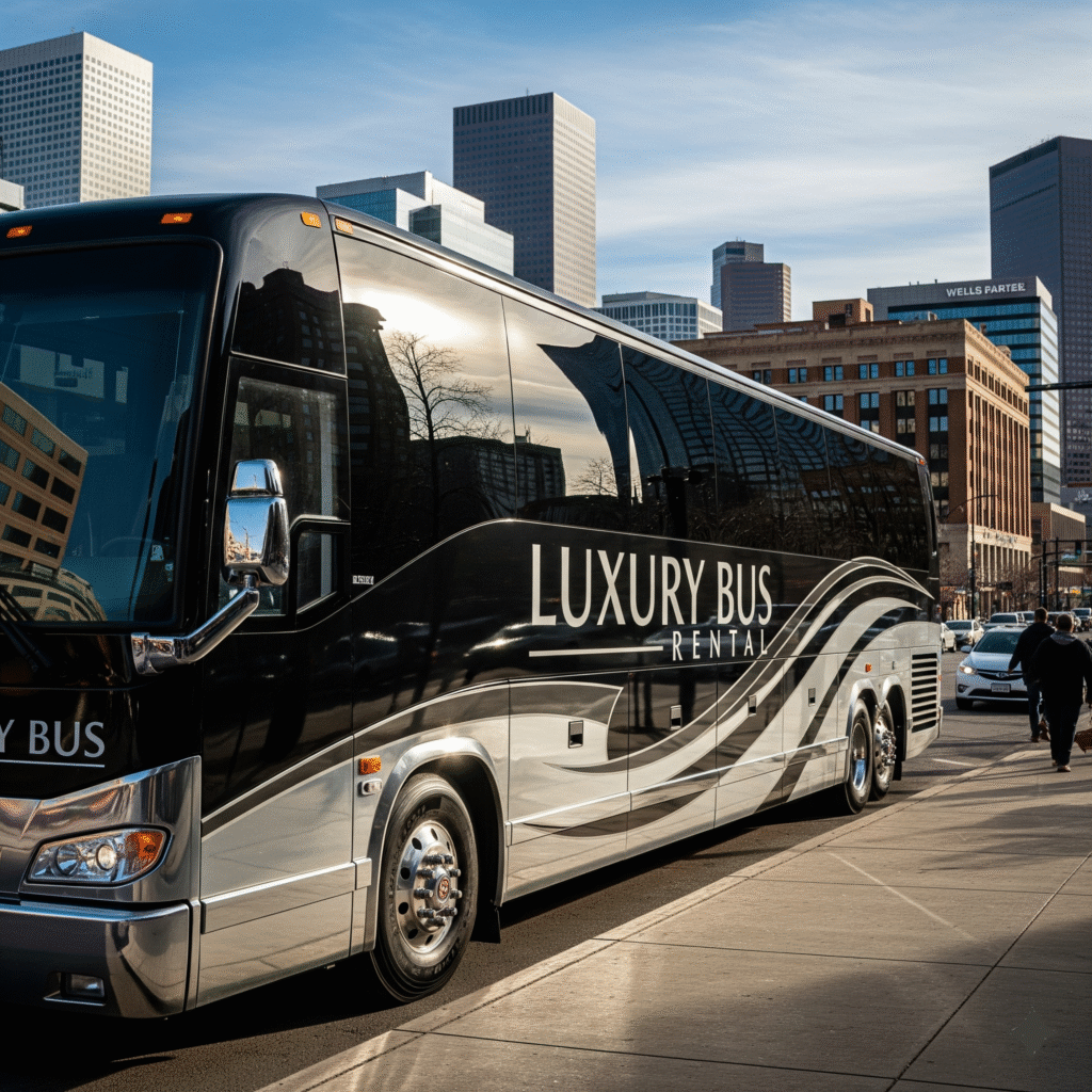 charter bus rental Denver, Colorado