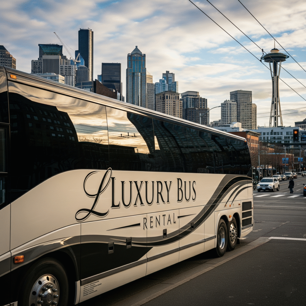 charter bus rental seattle wa