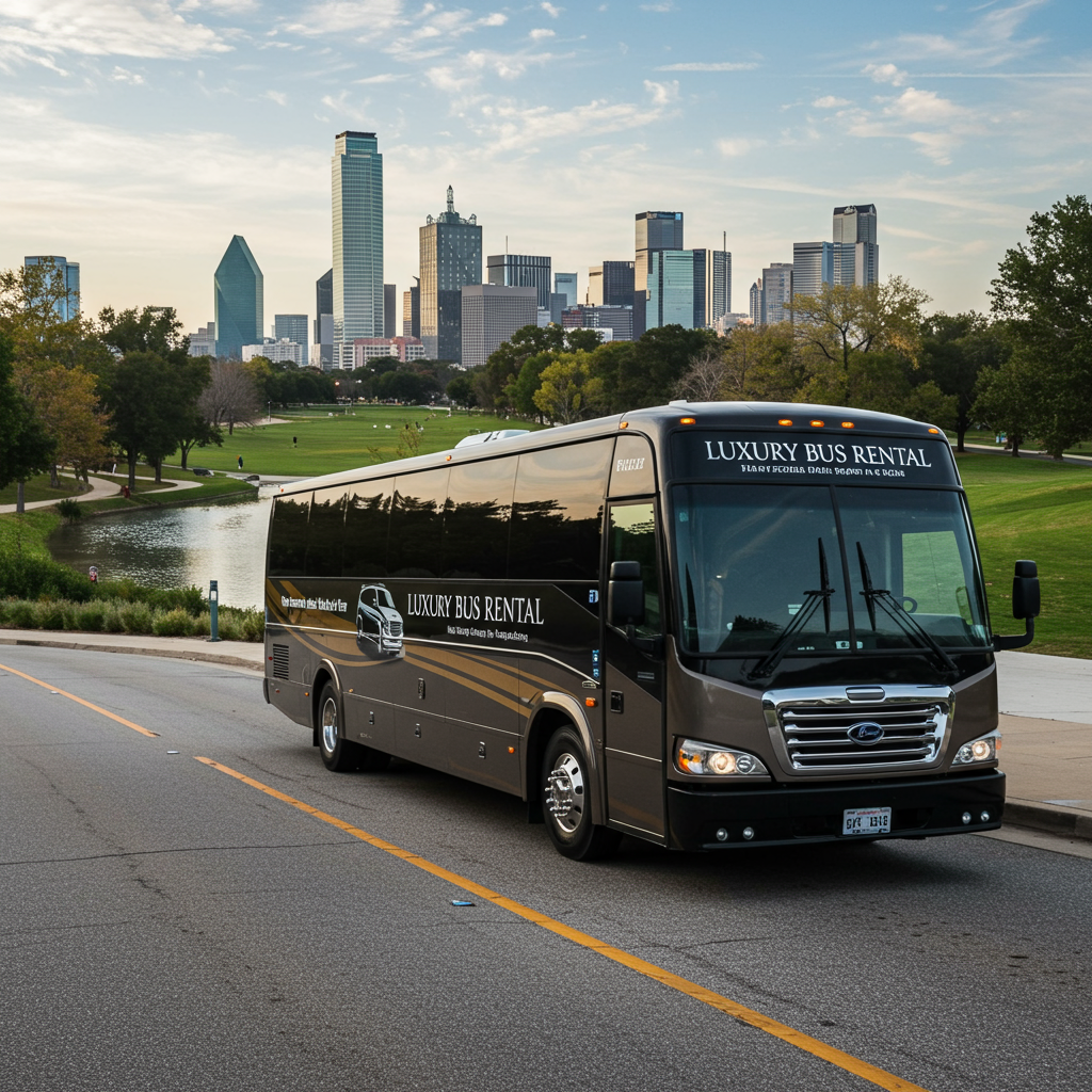 sleeper bus rental dallas texas