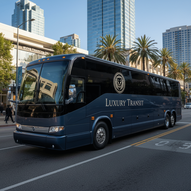 bus rental Irvine ca