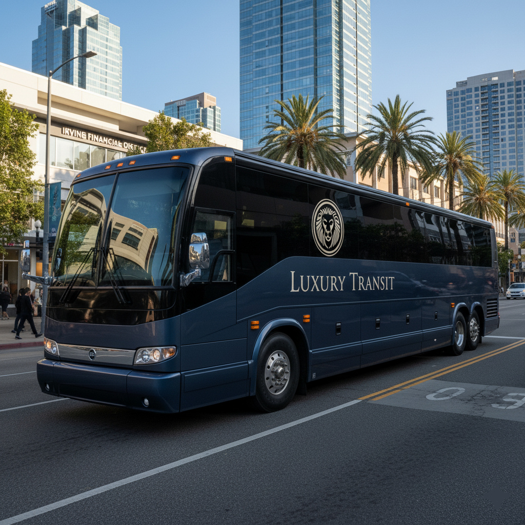 bus rental Irvine ca
